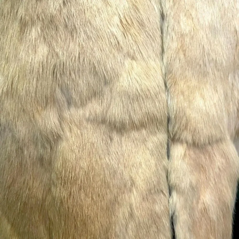 Chinese Silk & Genuine Fur‎ Reversible Vest Sweater/ Jacket - Traditional Print